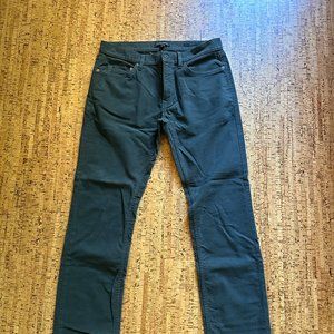 Men's Banana Republic Gray Traveler Pants Slim 32W x 32L